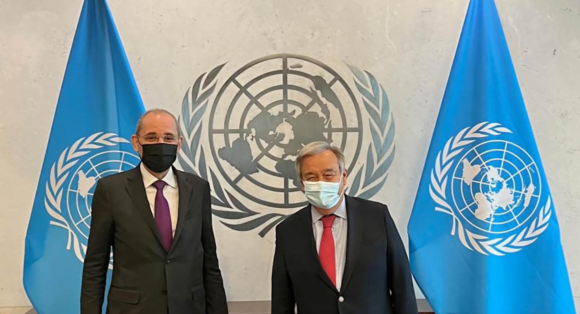 Safadi and Guterres discuss partnership and common challenges